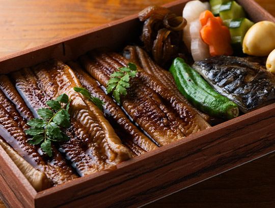 煮穴子弁当